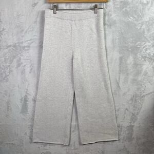 Free People Beach Sweater Pants Women's XS Grey‎ Boho Coastal Grandma Pull On